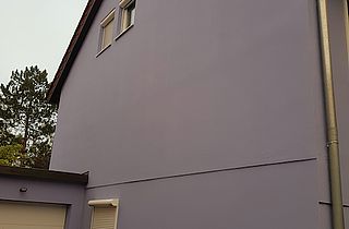 Hausfassade streichen