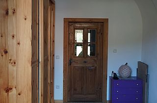 Zirbenholz Schlafzimmer Fussboden Bett Schrank