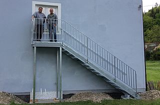 Aussentreppe verzinkt