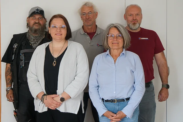Mitarbeitervertretung und Schwerbehindertenvertretung des Werkhofs Regensburg als Gruppenfoto