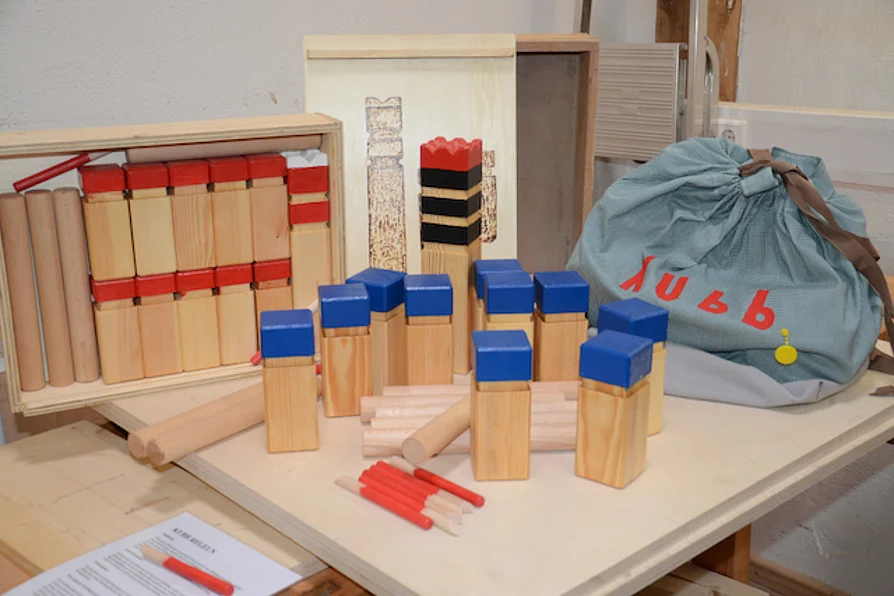 Kubb-Spiel
