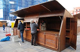 Buden Christkindlmarkt