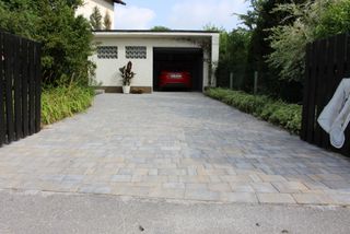 Fertigstellung Garagenzufahrt