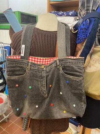 Jeansumhängetasche