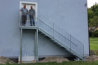 Aussentreppe verzinkt